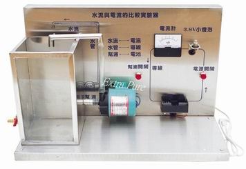 水流與電流比較實驗器