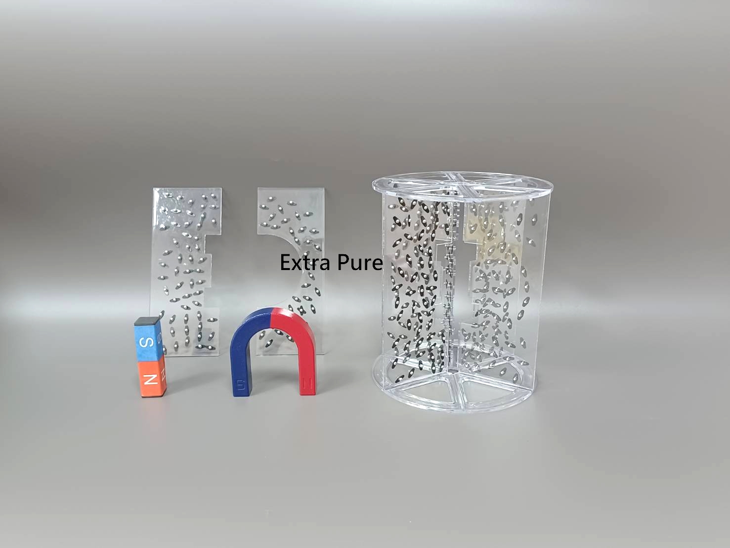 立體磁力線示範器
