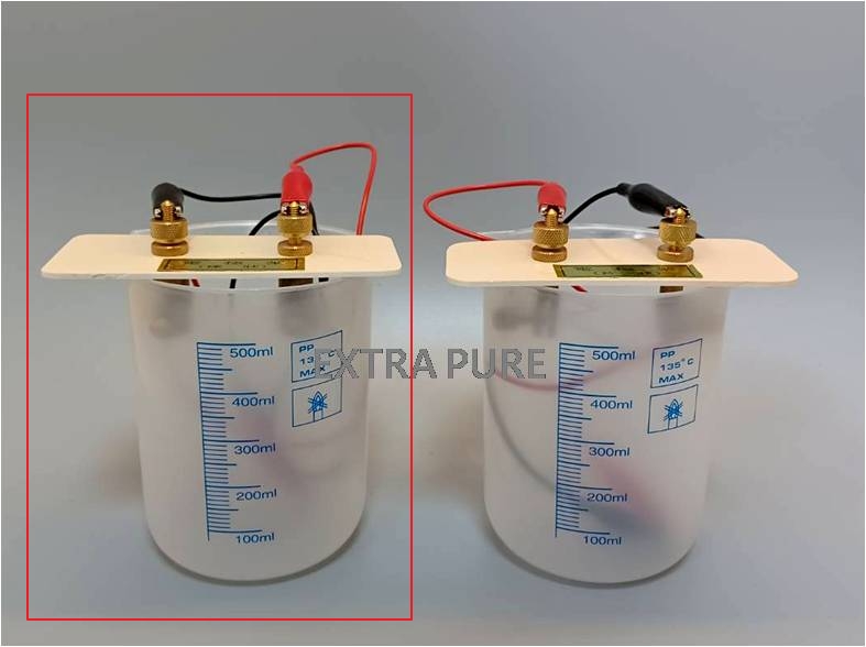 銅製電極架(夾棒型) 