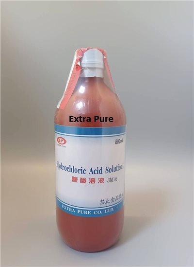 稀鹽酸溶液(3M) (液體)