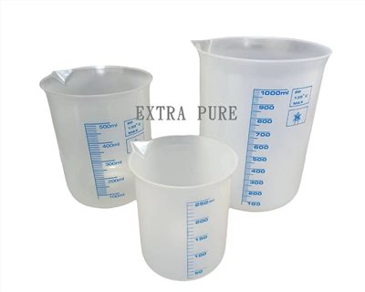 半透明塑膠燒杯