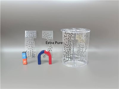 立體磁力線示範器