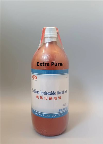 氫氧化鈉溶液 (0.1M) (液體)